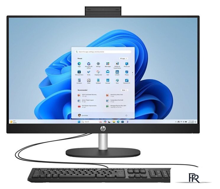 Моноблок HP 27-cr2042nh D30C5EA - Изображение №1 — Интернет-магазин ПроЗаказ