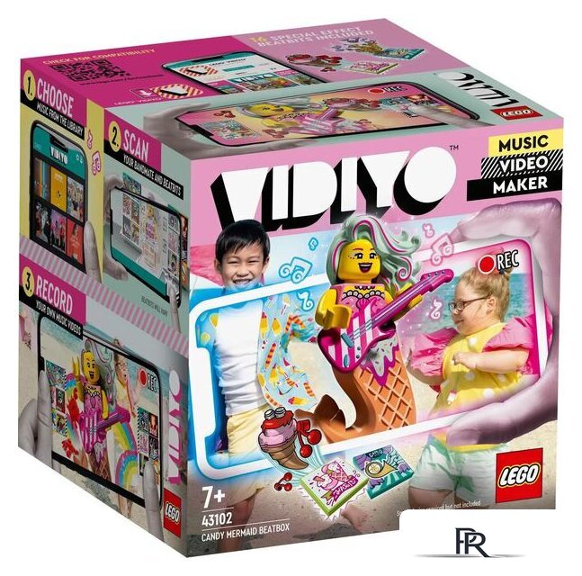 Конструктор LEGO Vidiyo 43102 Битбокс Карамельной Русалки - Изображение №1 — Интернет-магазин ПроЗаказ
