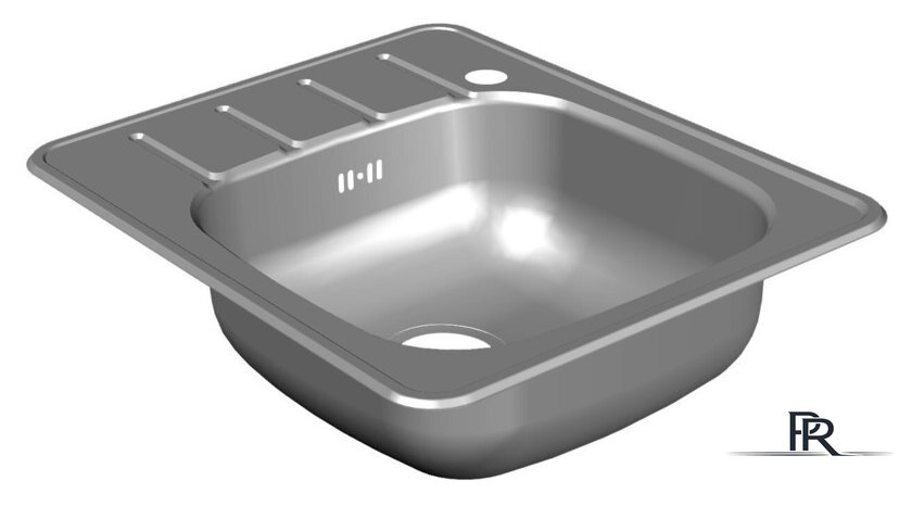 Кухонная мойка Ukinox Гранд GRM600.480-GT6K 1R (с сифоном S701) - Изображение №8 — Интернет-магазин ПроЗаказ