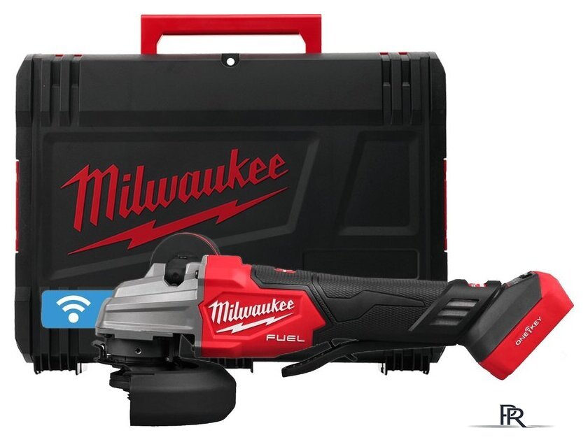 Угловая шлифмашина Milwaukee M18 Fuel One-Key M18FSAGSVO125X-0X 4933493552 (без АКБ, кейс) - Изображение №1 — Интернет-магазин ПроЗаказ