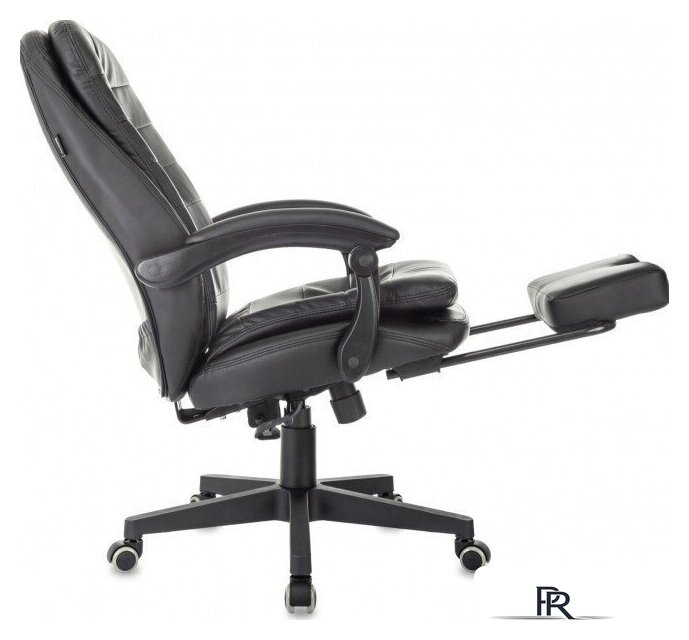 Офисное кресло Бюрократ T-9950MSG-F (черный, экокожа) - Изображение №7 — Интернет-магазин ПроЗаказ