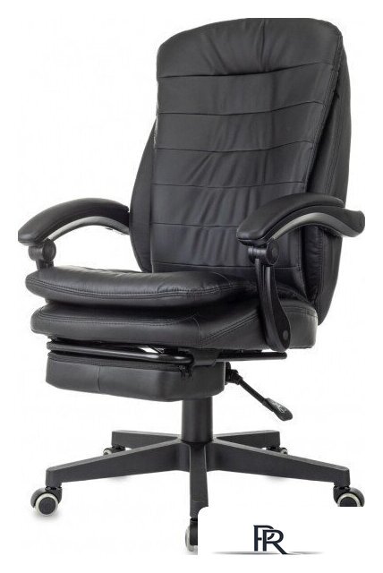 Офисное кресло Бюрократ T-9950MSG-F (черный, экокожа) - Изображение №3 — Интернет-магазин ПроЗаказ