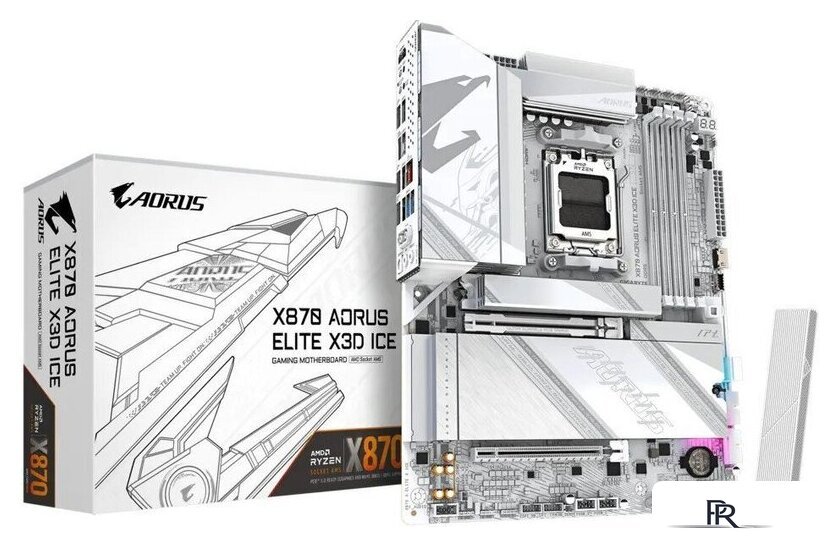 Материнская плата Gigabyte X870 Aorus Elite X3D Ice - Изображение №5 — Интернет-магазин ПроЗаказ