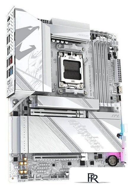 Материнская плата Gigabyte X870 Aorus Elite X3D Ice - Изображение №2 — Интернет-магазин ПроЗаказ