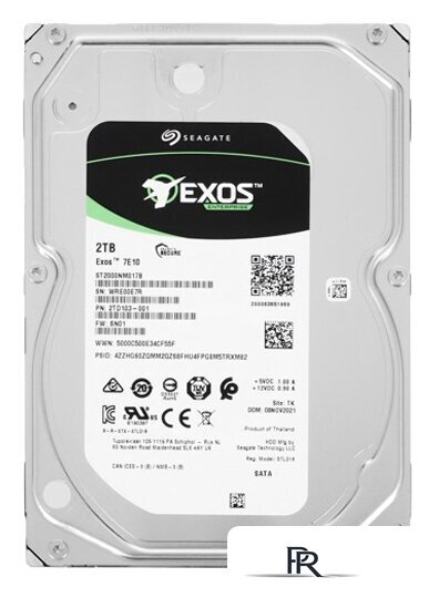 Жесткий диск Seagate Exos 7E10 2TB ST2000NM017B - Изображение №1 — Интернет-магазин ПроЗаказ