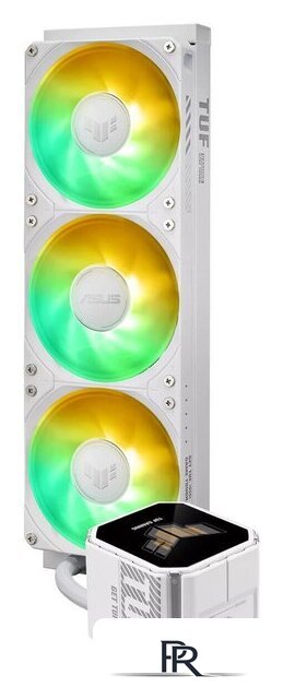 Система жидкостного охлаждения для процессора ASUS TUF Gaming LC III 360 ARGB LCD (белый) - Изображение №7 — Интернет-магазин ПроЗаказ