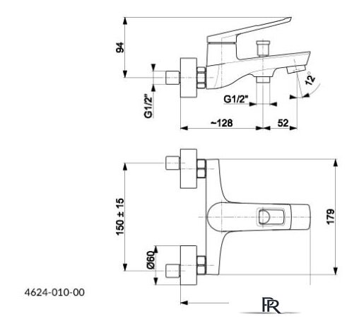 Смеситель Armatura Amazonit 4624-010-00 - Изображение №3 — Интернет-магазин ПроЗаказ