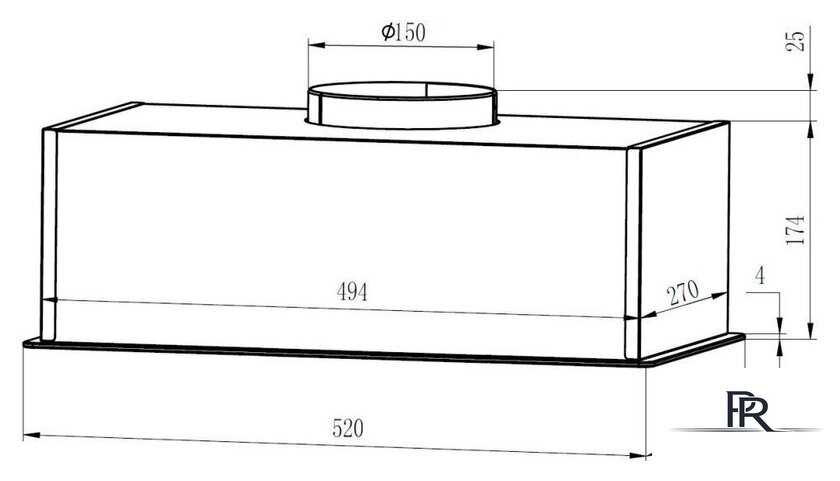 Кухонная вытяжка Hietzel CHB 5208J WH - Изображение №12 — Интернет-магазин ПроЗаказ