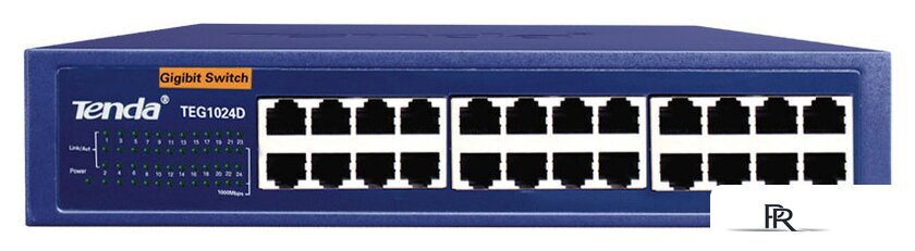 Неуправляемый коммутатор Tenda TEG1024D - Изображение №1 — Интернет-магазин ПроЗаказ