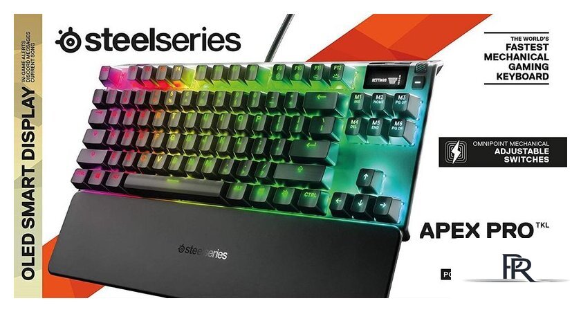Клавиатура SteelSeries Apex Pro TKL - Изображение №10 — Интернет-магазин ПроЗаказ