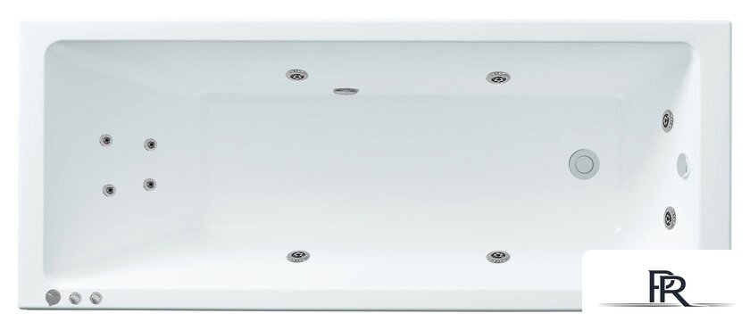 Ванна Triton Аура 170x70 Стандарт Flat (с гидромассажем) - Изображение №1 — Интернет-магазин ПроЗаказ