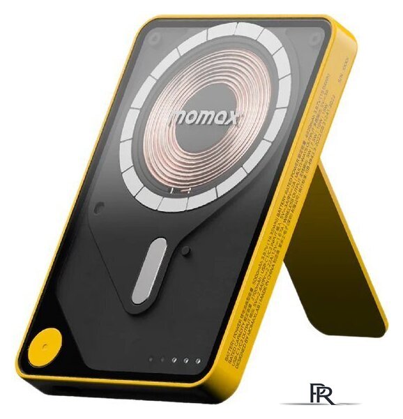 Внешний аккумулятор Momax 1-Power X Pro Magnetic Built-In USB-C IP131 5000mAh (желтый) - Изображение №1 — Интернет-магазин ПроЗаказ