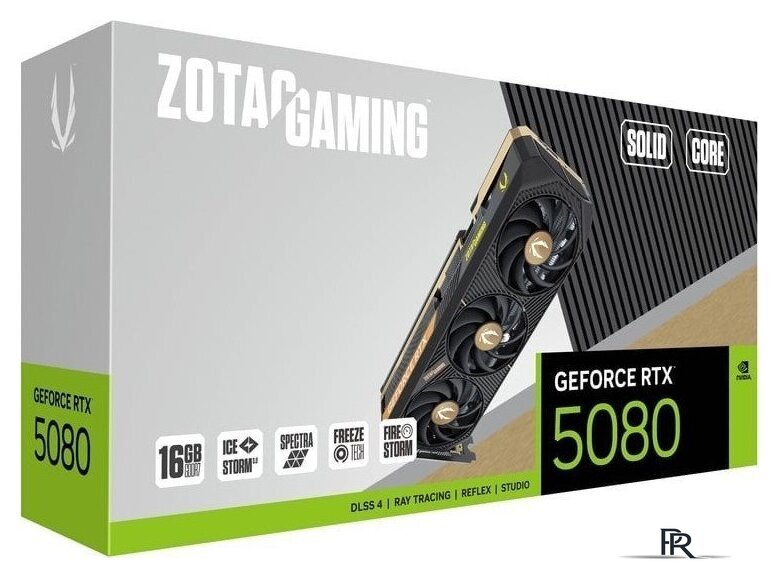 Видеокарта ZOTAC Gaming GeForce RTX 5080 Solid Core ZT-B50800D2-10P - Изображение №8 — Интернет-магазин ПроЗаказ