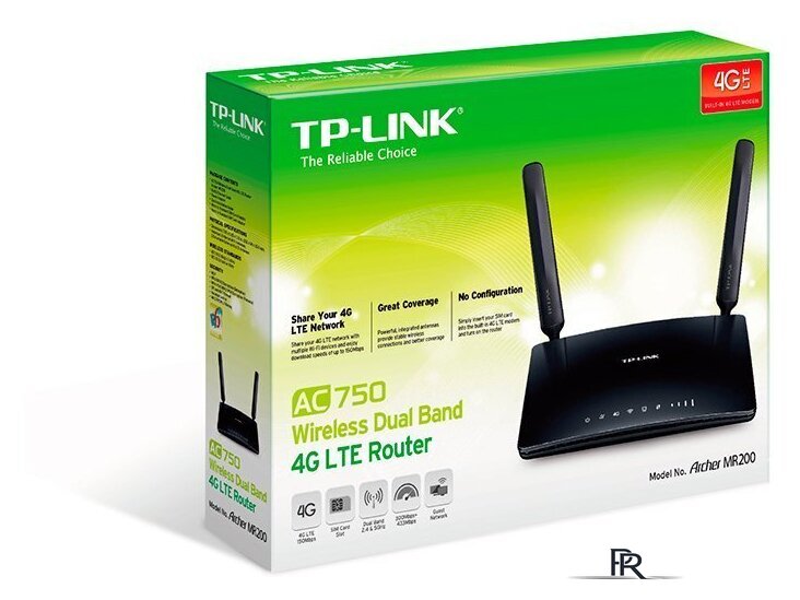4G Wi-Fi роутер TP-Link Archer MR200 - Изображение №4 — Интернет-магазин ПроЗаказ