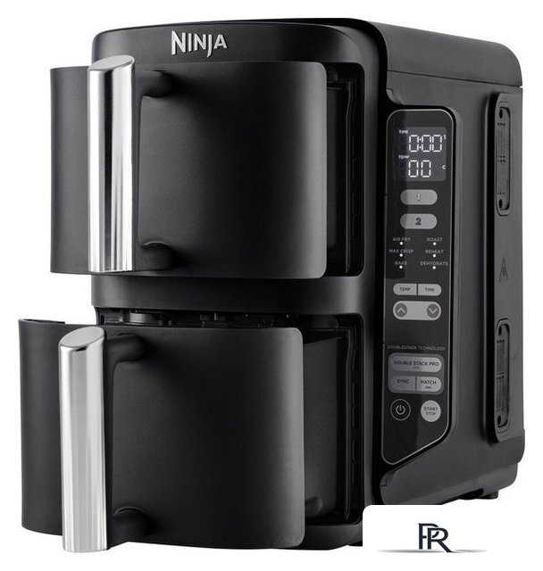 Аэрогриль (аэрофритюрница) Ninja Foodi Double Stack SL300UK - Изображение №3 — Интернет-магазин ПроЗаказ