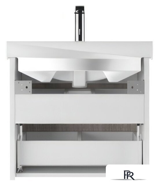  Домино Тумба под умывальник Fest 60 Uno подвесная с двумя ящиками В2 - Изображение №4 — Интернет-магазин ПроЗаказ