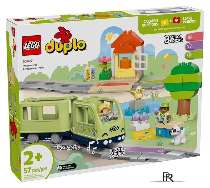 Конструктор LEGO Duplo 10427 Интерактивный поезд приключений - Изображение №1 — Интернет-магазин ПроЗаказ