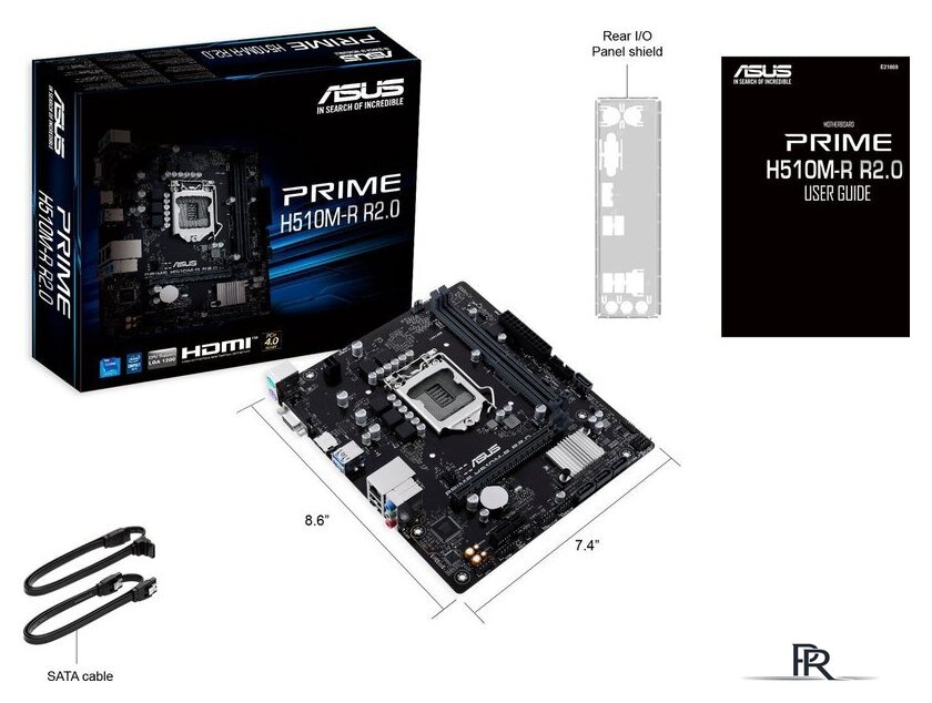 Материнская плата ASUS PRIME H510M-R R2.0-SI - Изображение №6 — Интернет-магазин ПроЗаказ