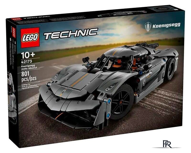 Конструктор LEGO Technic Koenigsegg Jesko Absolut Grey Hypercar 42173 - Изображение №1 — Интернет-магазин ПроЗаказ
