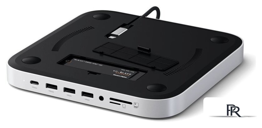 Док-станция Satechi Stand & Hub For Mac Mini / Studio With NVMe SSD Enclosure ST-GMMSHS - Изображение №2 — Интернет-магазин ПроЗаказ