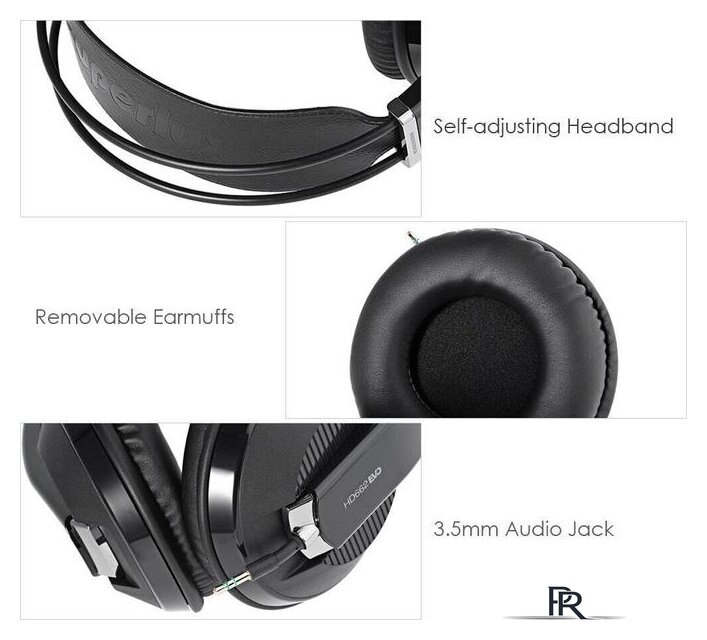 Наушники Superlux HD662 Evo (черный) - Изображение №8 — Интернет-магазин ПроЗаказ