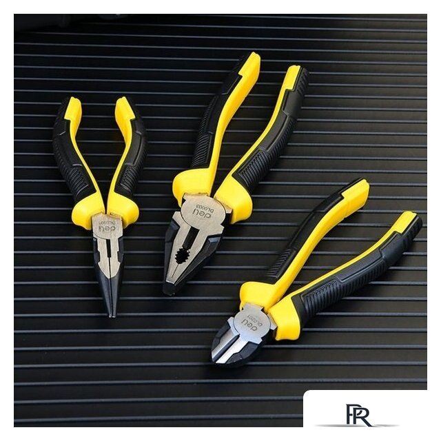 Набор пассатижей Deli DL0003-3 (3 предмета) - Изображение №2 — Интернет-магазин ПроЗаказ