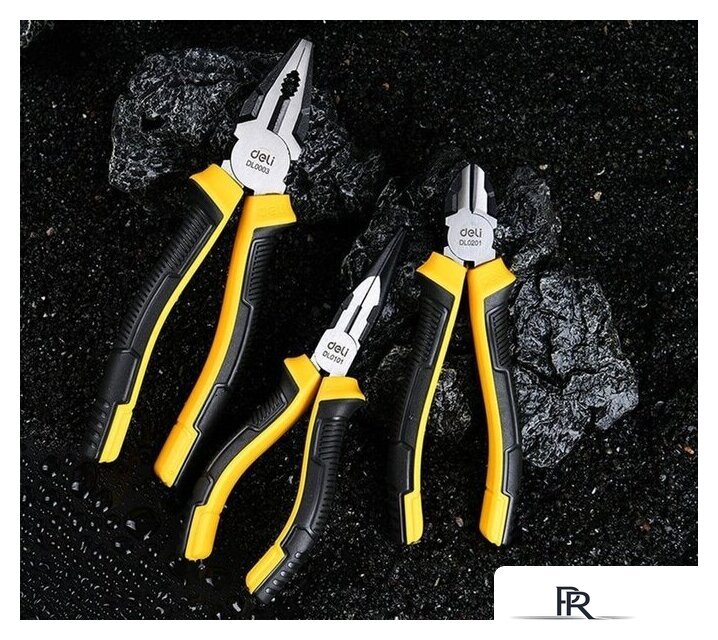 Набор пассатижей Deli DL0003-3 (3 предмета) - Изображение №5 — Интернет-магазин ПроЗаказ