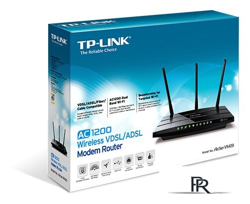 Беспроводной DSL-маршрутизатор TP-Link Archer VR400 - Изображение №6 — Интернет-магазин ПроЗаказ