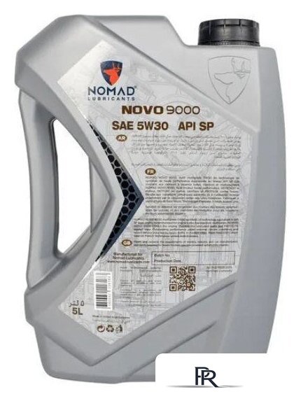 Моторное масло Nomad Novo 9000 5W-30 API SP ILSAC GF-6A 5л - Изображение №2 — Интернет-магазин ПроЗаказ