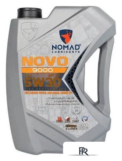 Моторное масло Nomad Novo 9000 5W-30 API SP ILSAC GF-6A 5л - Изображение №1 — Интернет-магазин ПроЗаказ