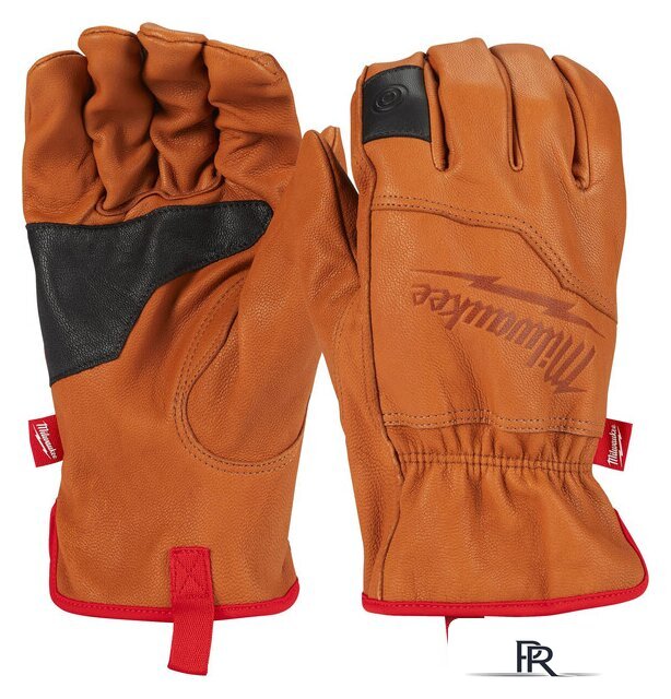 Перчатки из натуральной кожи Milwaukee 9/L 4932478124 - Изображение №1 — Интернет-магазин ПроЗаказ