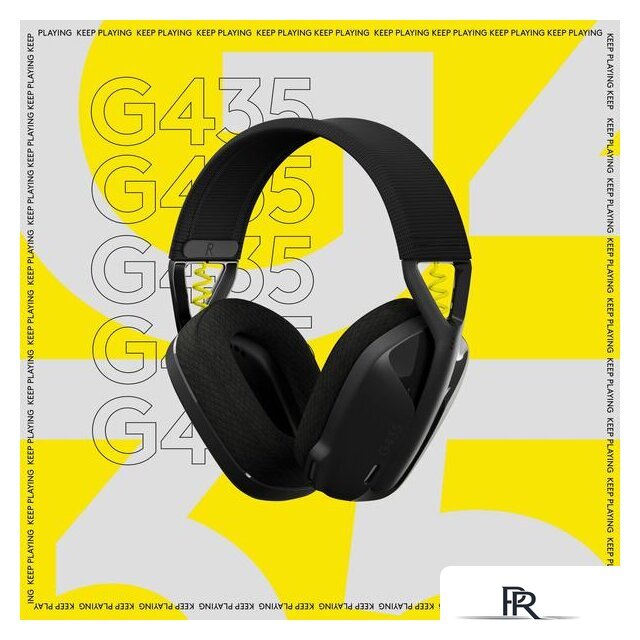 Наушники Logitech G435 Lightspeed (черный/неоновый желтый) - Изображение №6 — Интернет-магазин ПроЗаказ