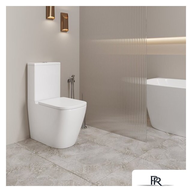 Унитаз напольный Lauter Vortex 2110012VF + гигиенический душ Tera 21GN9011CH - Изображение №9 — Интернет-магазин ПроЗаказ