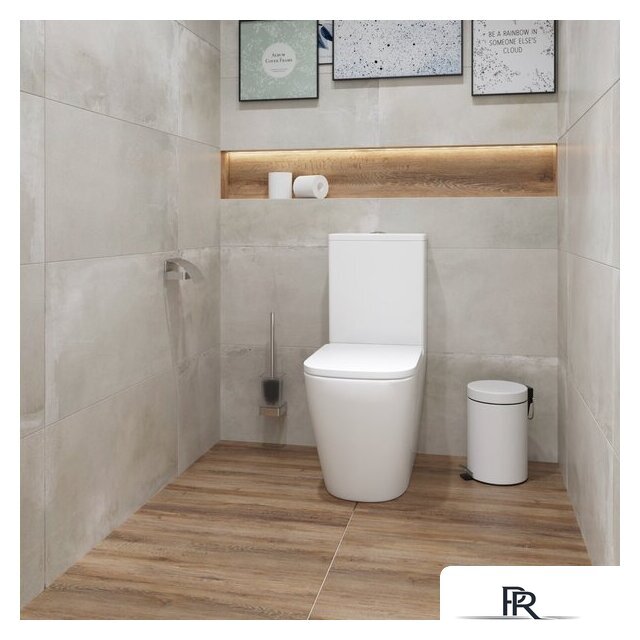 Унитаз напольный Lauter Vortex 2110012VF + гигиенический душ Tera 21GN9011CH - Изображение №19 — Интернет-магазин ПроЗаказ