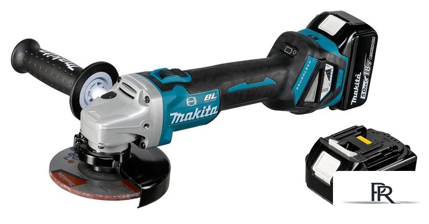 Угловая шлифмашина Makita DGA513RTJ (с 2-мя АКБ) - Изображение №1 — Интернет-магазин ПроЗаказ