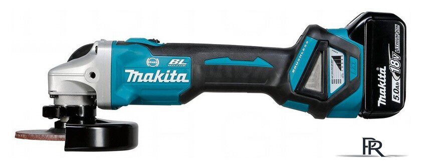 Угловая шлифмашина Makita DGA513RTJ (с 2-мя АКБ) - Изображение №2 — Интернет-магазин ПроЗаказ
