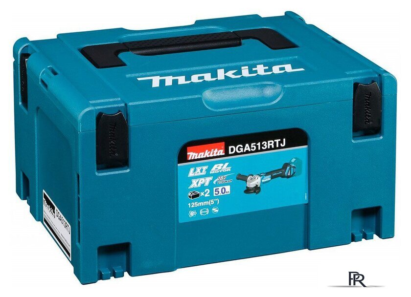 Угловая шлифмашина Makita DGA513RTJ (с 2-мя АКБ) - Изображение №5 — Интернет-магазин ПроЗаказ
