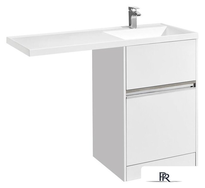  Акватон Тумба под умывальник Лондри 60 1A235901LH010 (белый) - Изображение №1 — Интернет-магазин ПроЗаказ