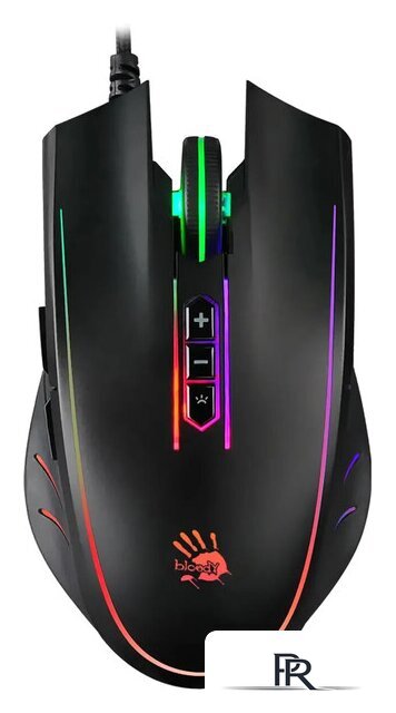 Игровая мышь A4Tech Bloody Q81 Curve (черный) - Изображение №1 — Интернет-магазин ПроЗаказ