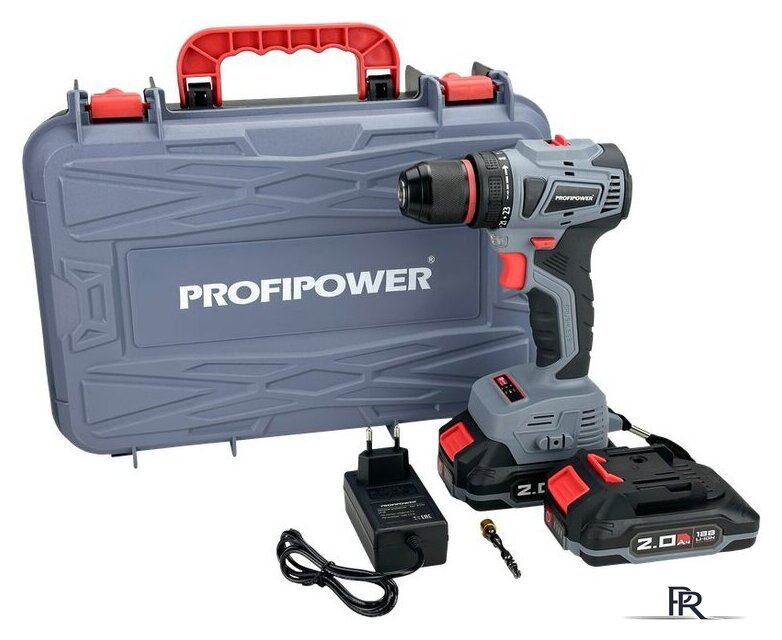 Дрель-шуруповерт Profipower MKBL-18B (с 2-мя АКБ, кейс) - Изображение №1 — Интернет-магазин ПроЗаказ
