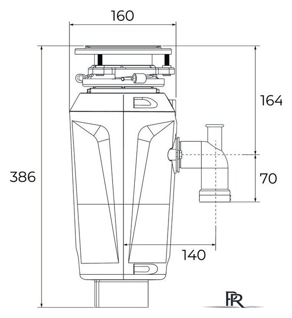 Измельчитель пищевых отходов TEKA TRS 720 - Изображение №5 — Интернет-магазин ПроЗаказ