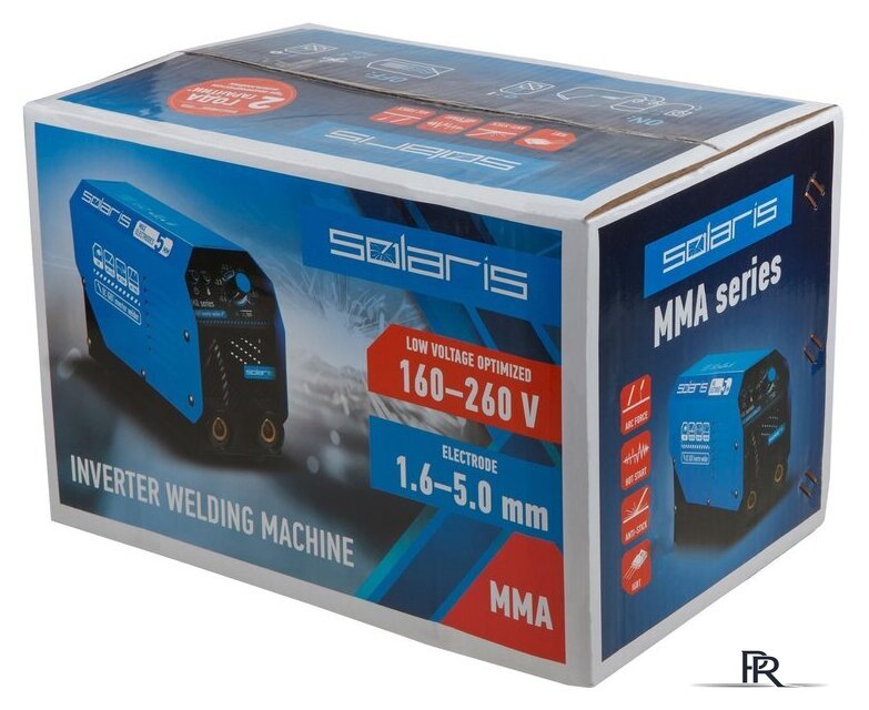 Сварочный инвертор Solaris MMA-250D - Изображение №7 — Интернет-магазин ПроЗаказ