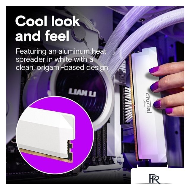 Оперативная память Crucial Pro Overclocking Edition 2x32ГБ DDR5 6400 МГц CP2K32G64C40U5W - Изображение №6 — Интернет-магазин ПроЗаказ