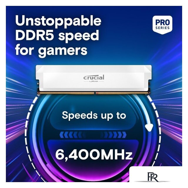 Оперативная память Crucial Pro Overclocking Edition 2x32ГБ DDR5 6400 МГц CP2K32G64C40U5W - Изображение №3 — Интернет-магазин ПроЗаказ
