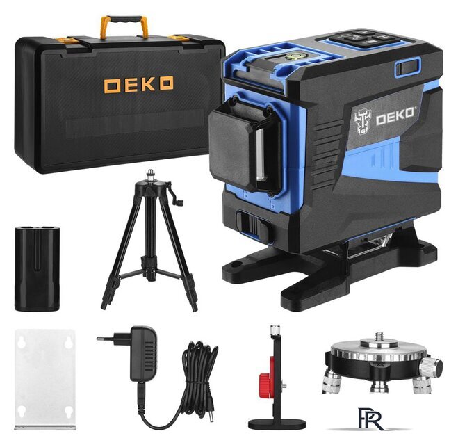 Лазерный нивелир Deko LL12-HVR Premium 065-0105-2 - Изображение №1 — Интернет-магазин ПроЗаказ