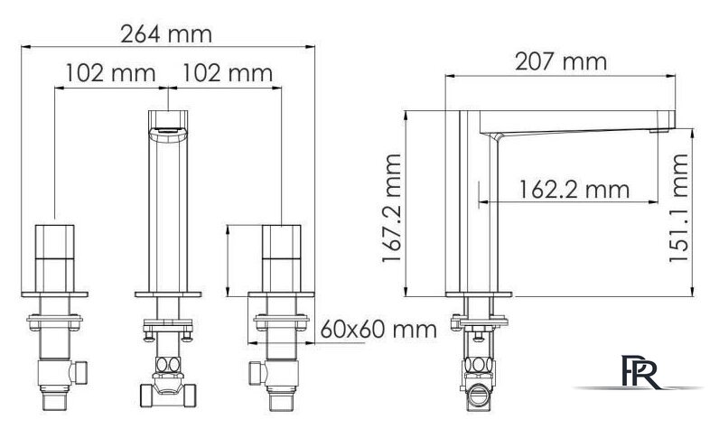 Смеситель Wasserkraft Nuthe 9135 - Изображение №3 — Интернет-магазин ПроЗаказ