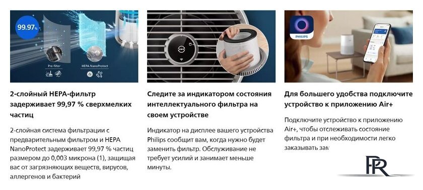HEPA-фильтр Philips FY0611/30 - Изображение №7 — Интернет-магазин ПроЗаказ