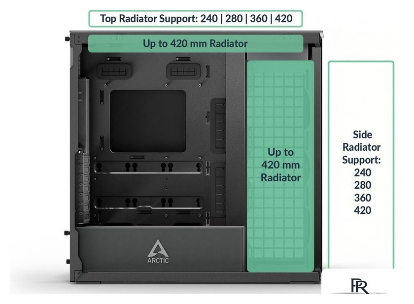 Корпус Arctic Xtender VG ACPCC00016A - Изображение №12 — Интернет-магазин ПроЗаказ