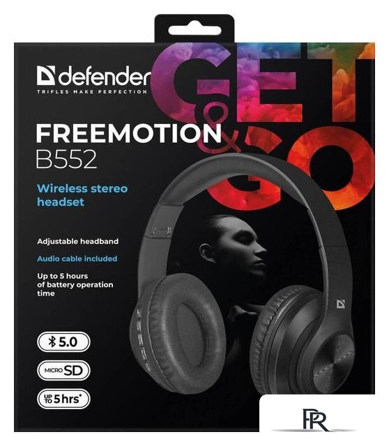 Наушники Defender FreeMotion B552 - Изображение №6 — Интернет-магазин ПроЗаказ