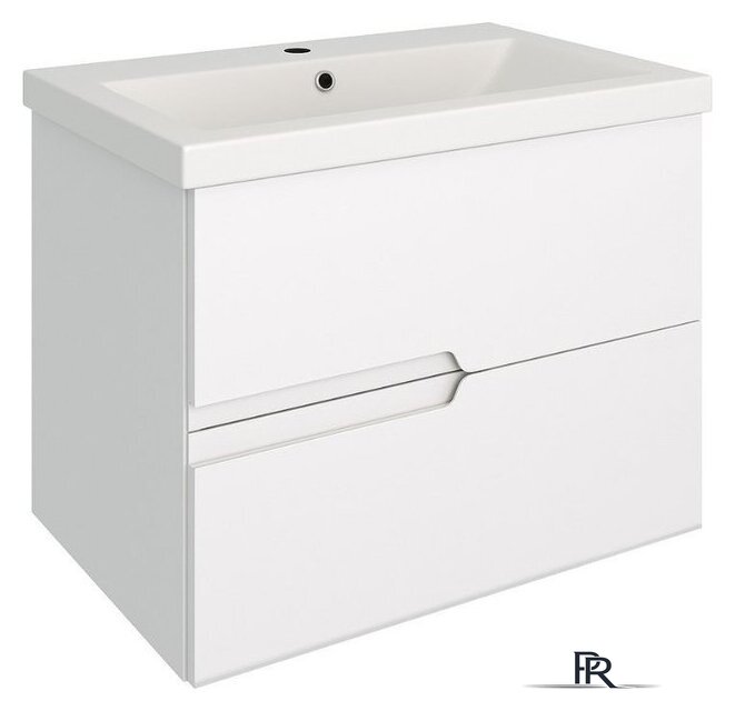  Runo Тумба с умывальником Стокгольм 70 + Como 70 (подвесная) - Изображение №2 — Интернет-магазин ПроЗаказ